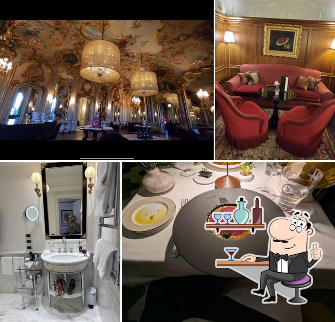 Gli interni di Villa Cora