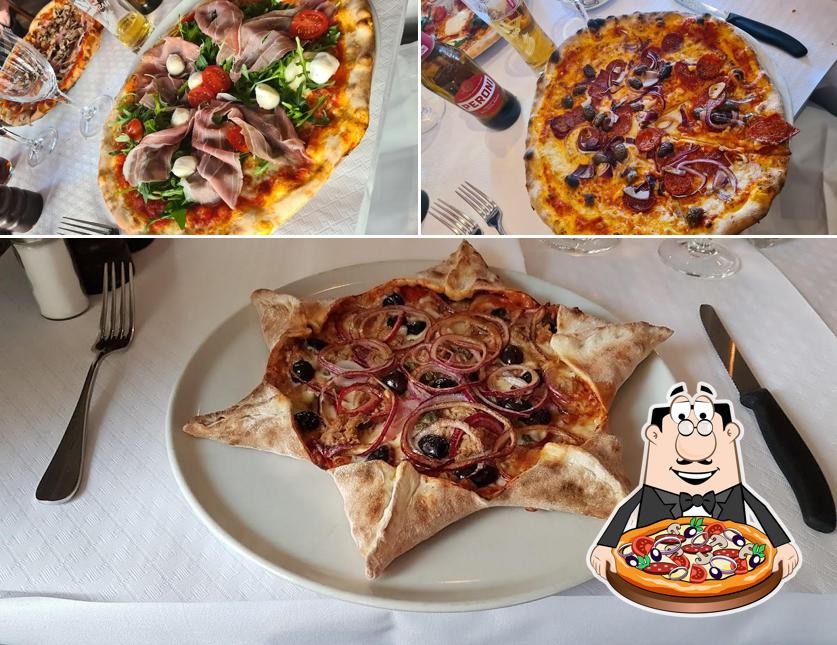 A Santa Lucia Winterthur, puoi ordinare una bella pizza