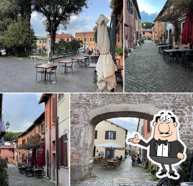 Gli interni di Arianna al Borghetto