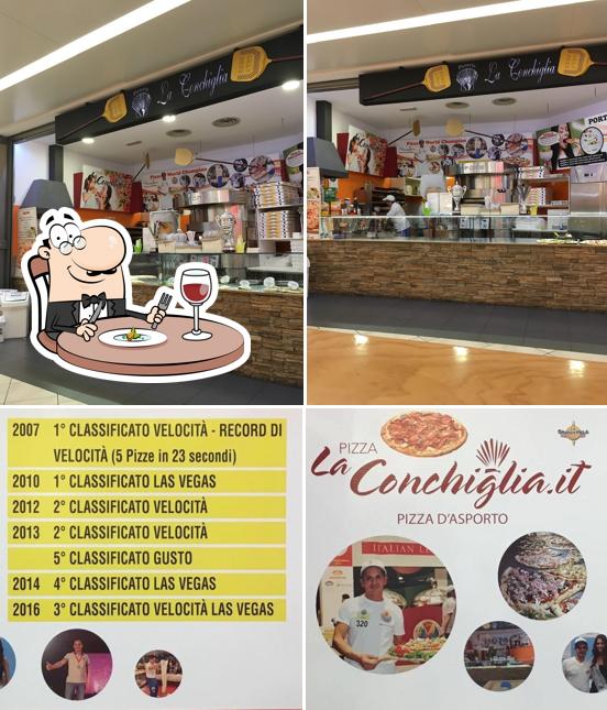 Cibo al Pizzeria La Conchiglia