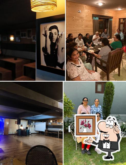 The interior of G.O.A.T. (Greatest Of All Time) Cafe, Lounge, Microbrewery