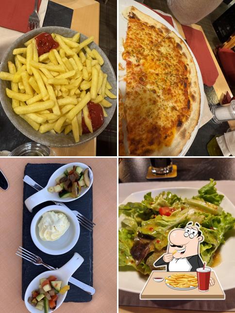 Patatine fritte al Eiger Guesthouse Mürren