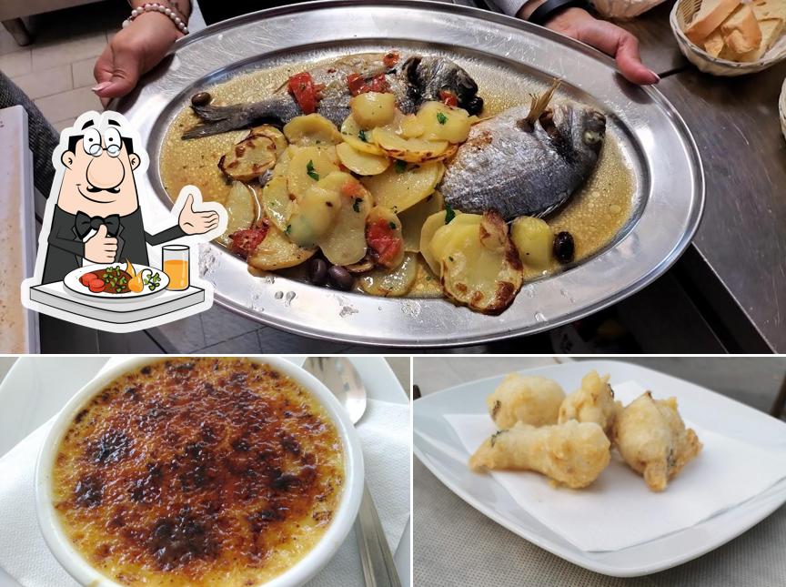 Creme brulee al Ristorante La Madia