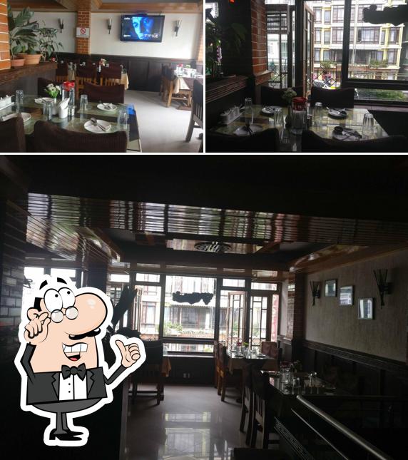 Take a seat at one of the tables at Chopstick