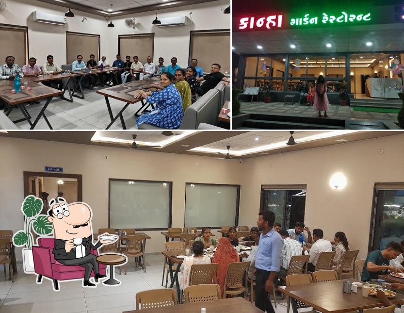 Check out how KANHA GARDEN RESTAURANT - Vegetarian Restaurant Pure Veg Jain Food looks inside