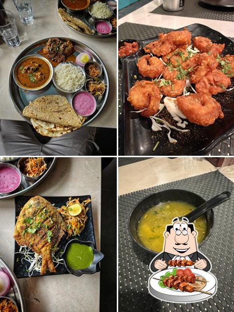 Food at Malvan Seafood Restaurant