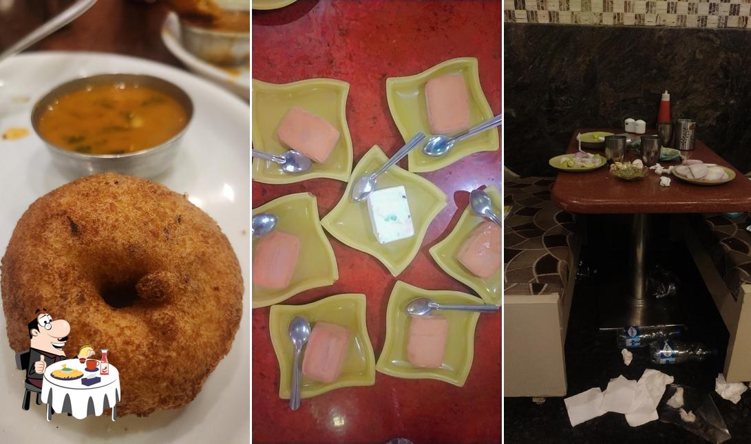 Cheese plate at New Venkatgiri Restaurant