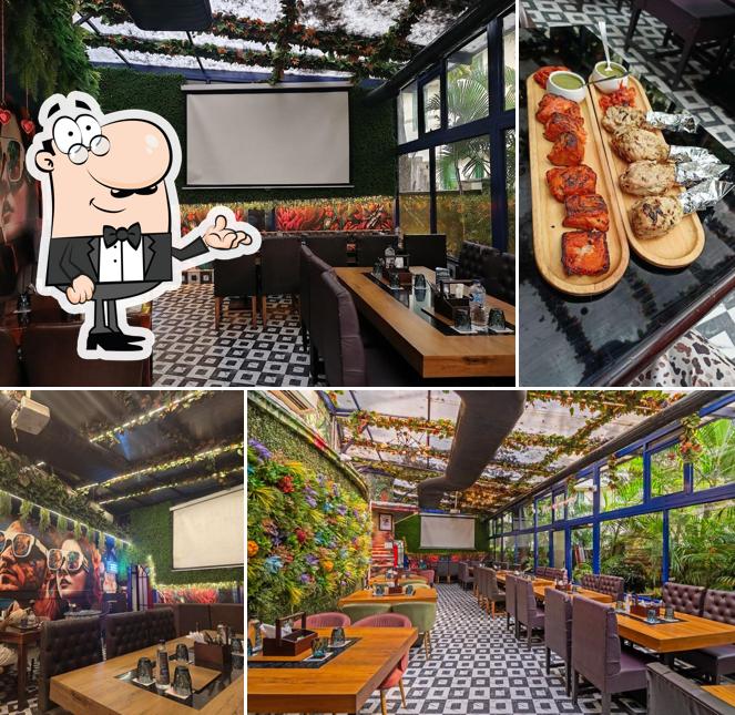 The interior of Garden of Dreams