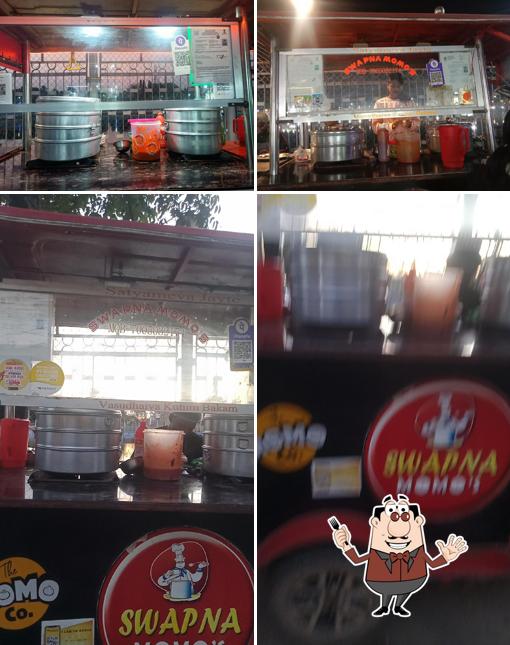 The photo of food and interior at Swapna Momos