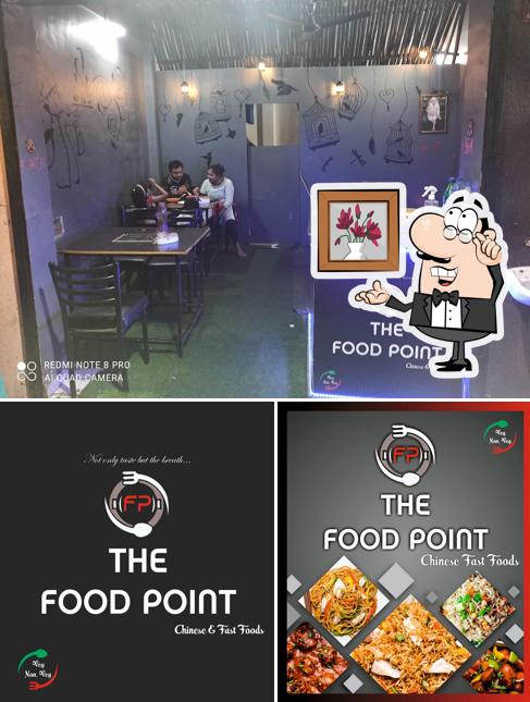 The interior of The Food point