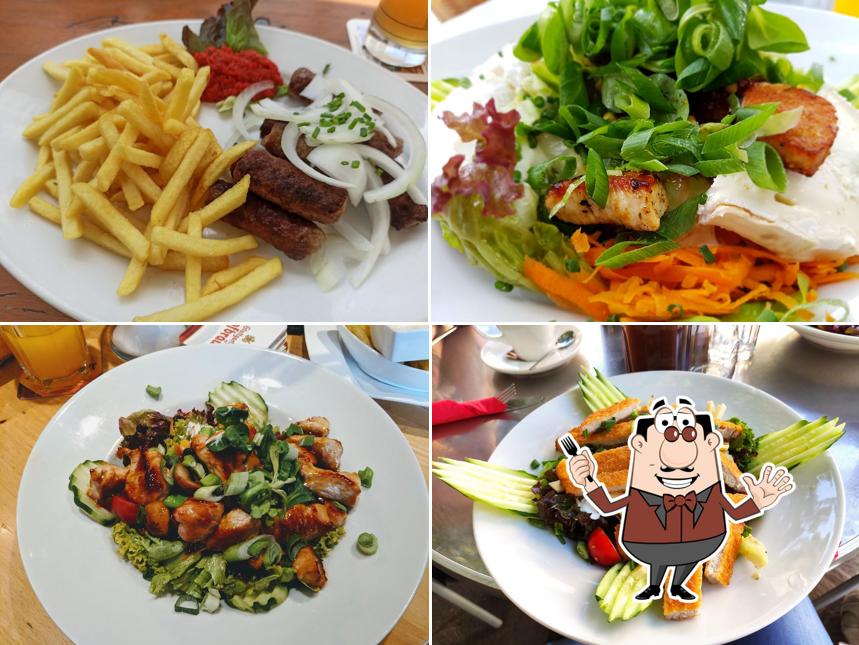 Plats à Cafe Bistro Courage