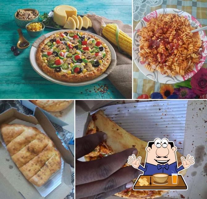 Food at Domino's Pizza