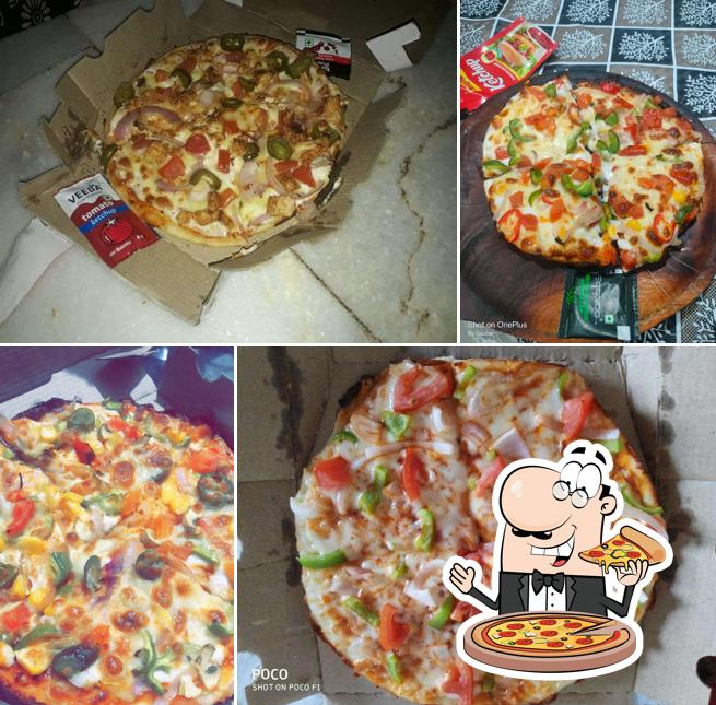 Pick pizza at New Pizza Centre