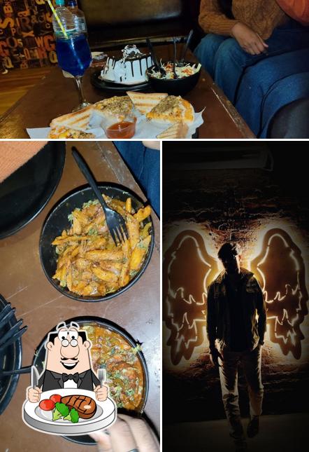 Steak at The sky club and cafe