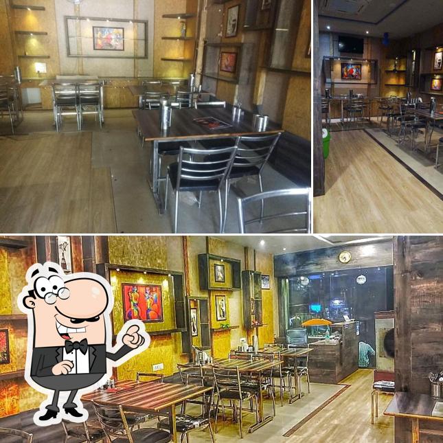 The interior of Dawat restaurant
