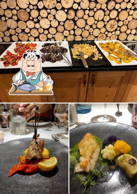 Salmone grigliato al Paradies Pure Mountain Resort