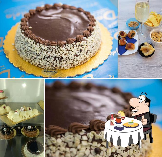 Piatto di formaggi al pasticceria Daniela