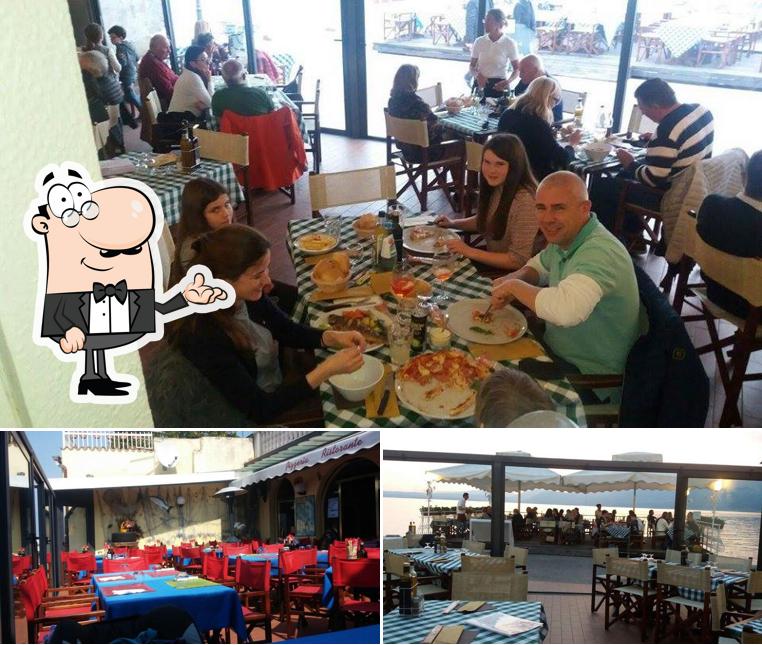 Gli interni di Pizzeria Ristorante Alla Grotta