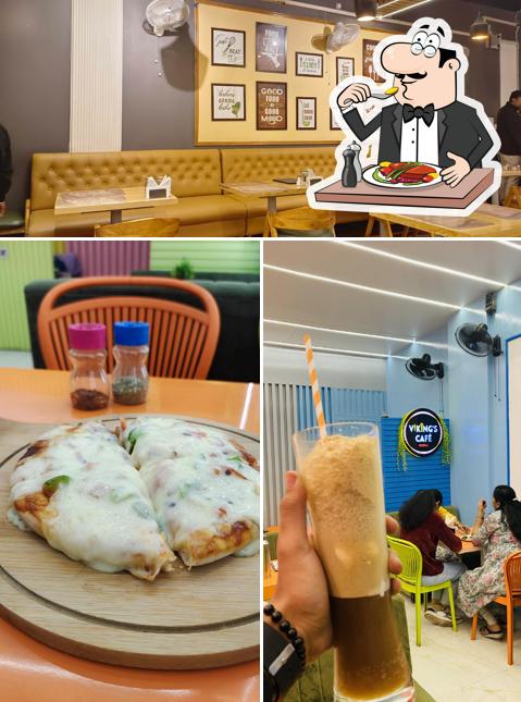 The picture of VIKINGS CAFE & RESTAURANT - MINAL SHOPPING STREET’s food and interior