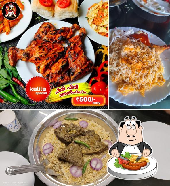 Food at Kalila Restaurant