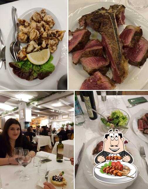 Platti al Ristorante Adriano
