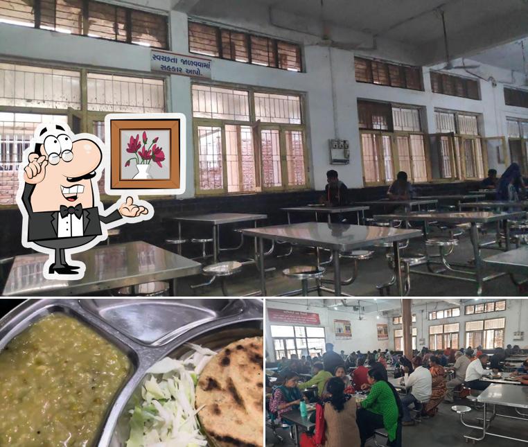 Ambaji bhojnalaya & dharamshala is distinguished by interior and food