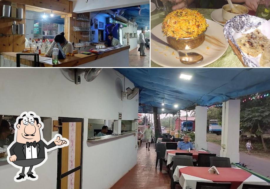 The picture of interior and food at Jack's Corner