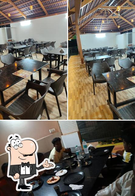 The interior of Royal Family Restaurant