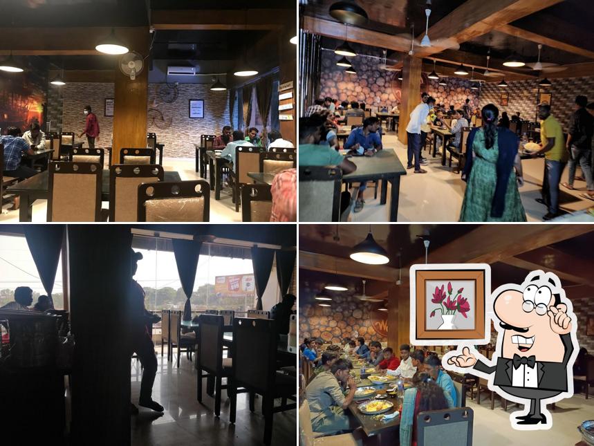 The interior of Wah Biryani Waah! Family Restaurant