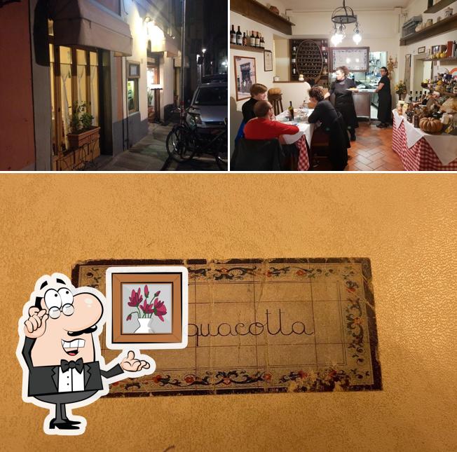 Gli interni di Acquacotta