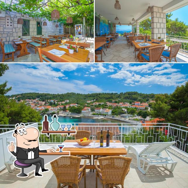 Gli interni di Guest House Lovrić