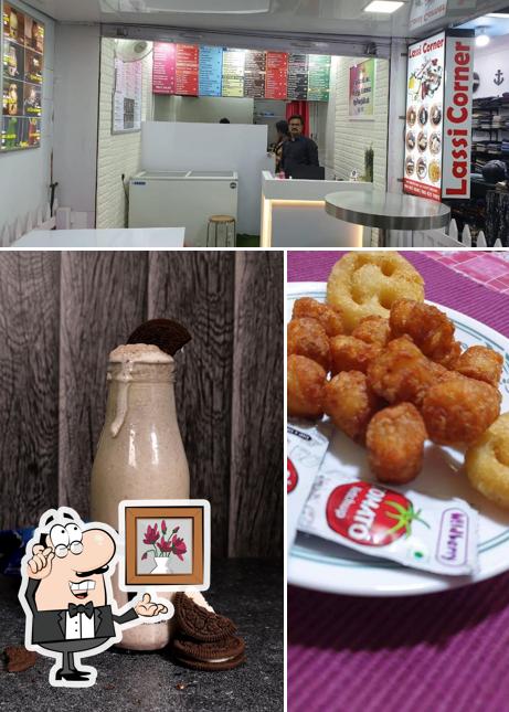 The interior of Lassi Corner