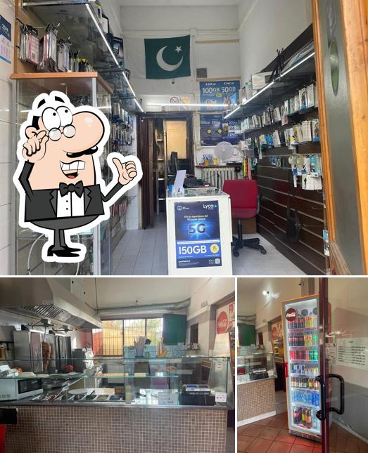 Gli interni di Pakitalia Pizza e Doner Kebab