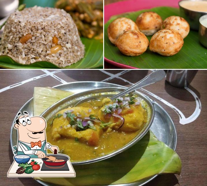 Chicken curry at Prems Graama Bhojanam