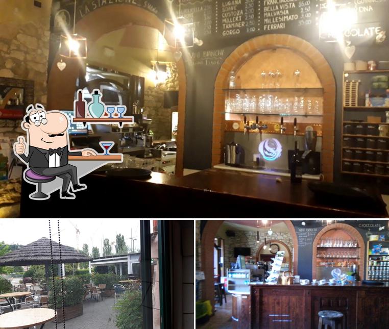 Gli interni di Bruschetteria La Stazione