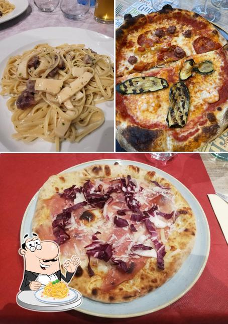 Spaghetti alla carbonara al Pippo Caffé