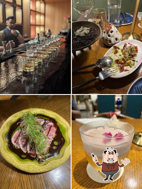 Food at INJA Restaurant