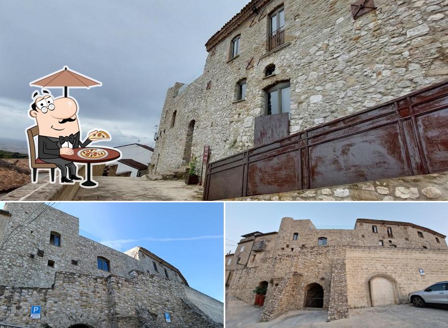 Goditi la vista dagli esterni di La Portella - Albergo Diffuso