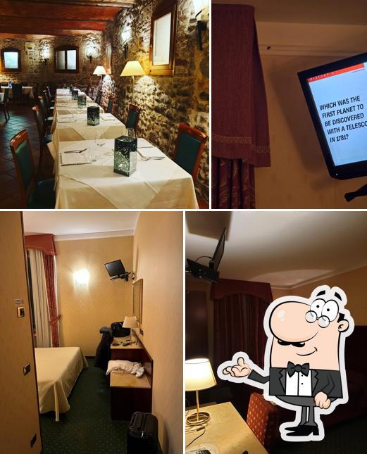 Gli interni di La Spia d'Italia Hotel & Ristorante