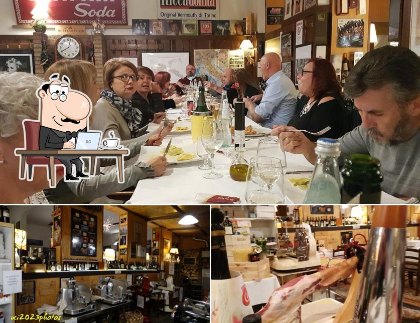 Gli interni di Osteria del Borgo - Zovo Gli interni di Osteria del Borgo - Zovo