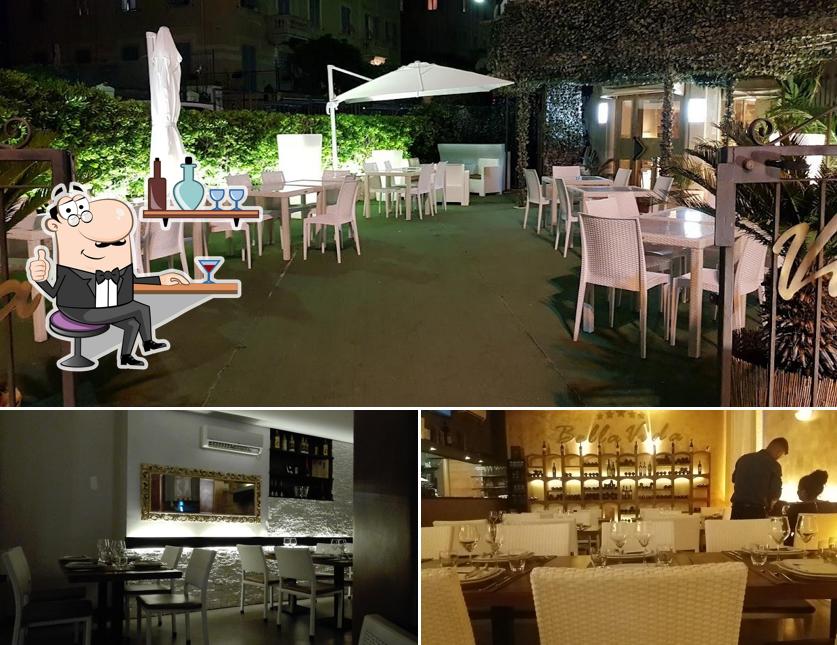 Dai un'occhiata agli interni di Bella Vida Ristorante Brasiliano sul mare
