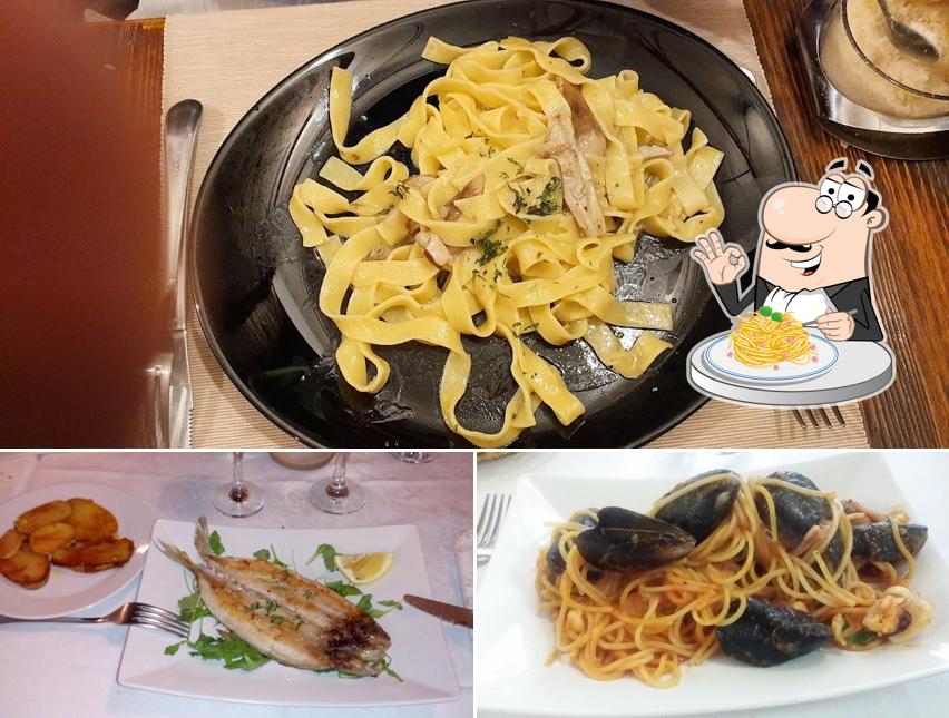 Spaghetti alla carbonara al Osteria da Nerone