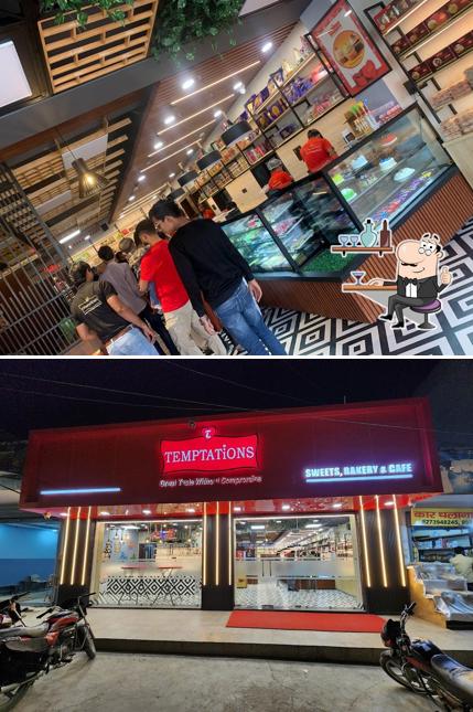 Check out how Temptation Sweets Bakery and Cafe looks inside