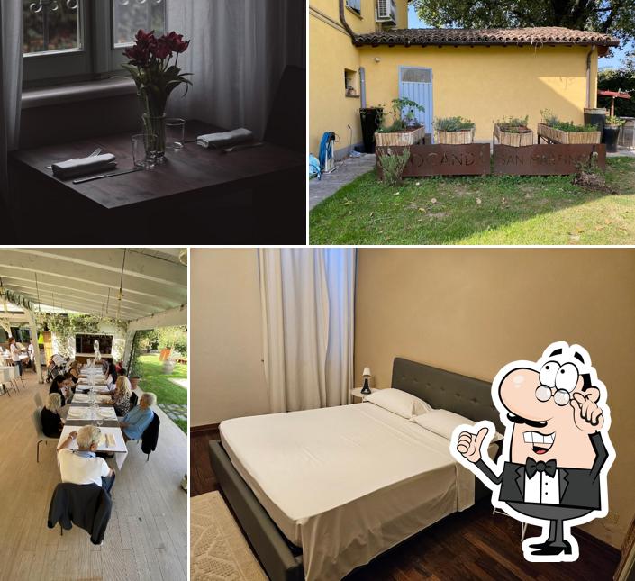 Gli interni di Locandino