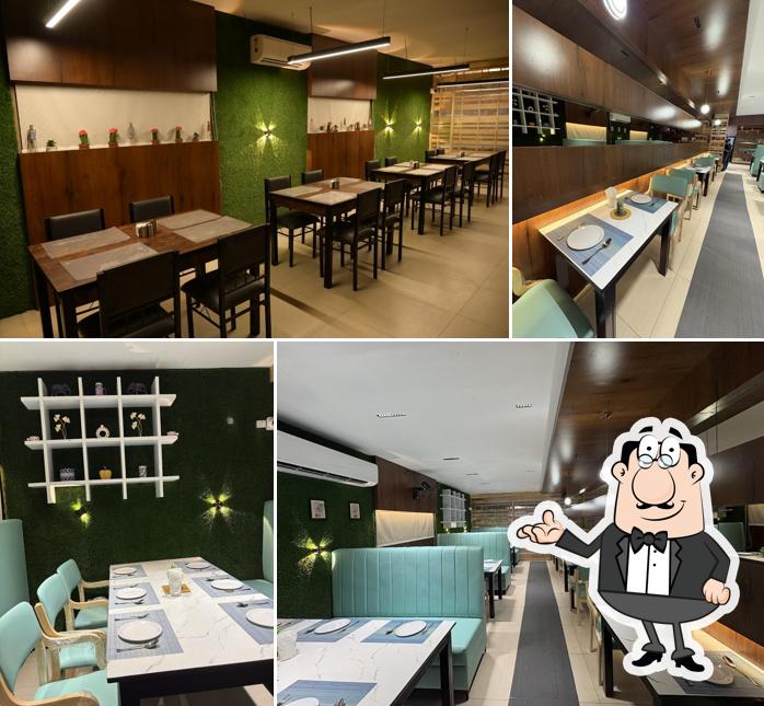 Check out how Abhi's Grillland & Sizzlly Chicken Family Restaurant looks inside