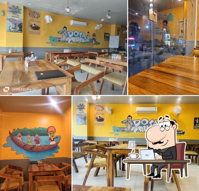 Check out how Dosa Crush Best Dosa in Jaipur looks inside