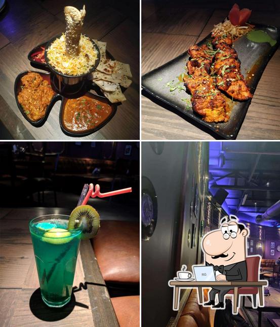 Take a seat at one of the tables at RD Lounge