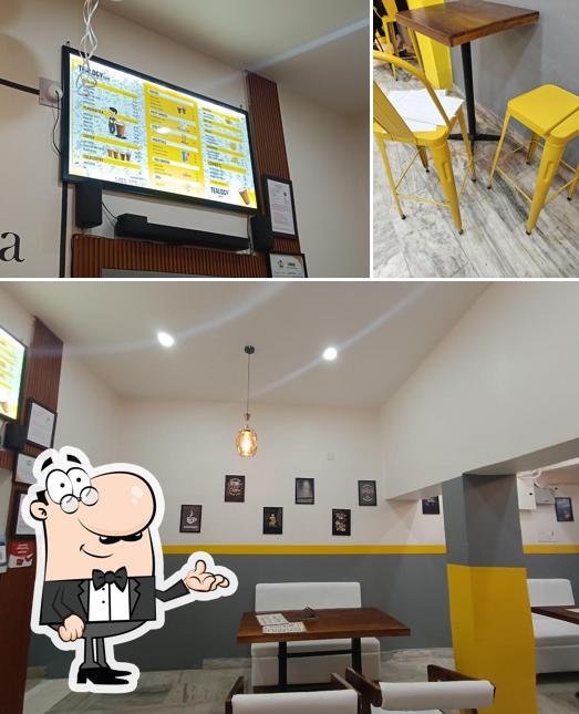 The interior of TEALOGY CAFE RANCHI 1.0