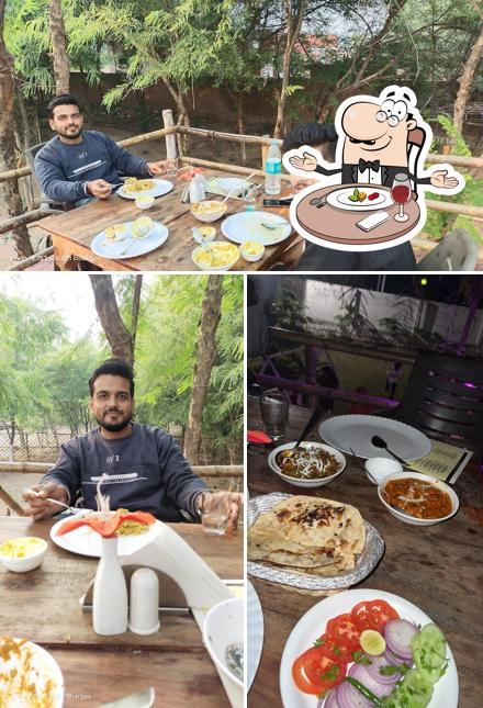Look at the pic of The woods cafe Khajuraho