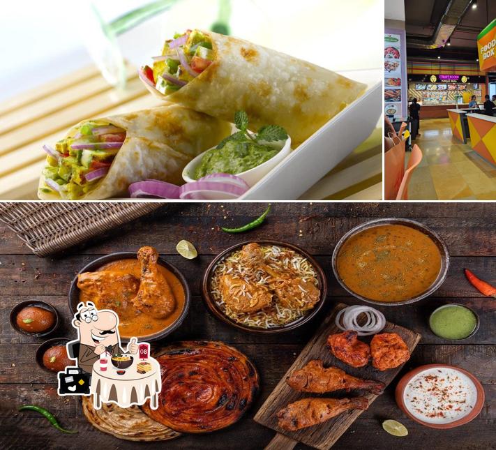 The picture of food and interior at Street Foods By Punjab Grill Anna Nagar West